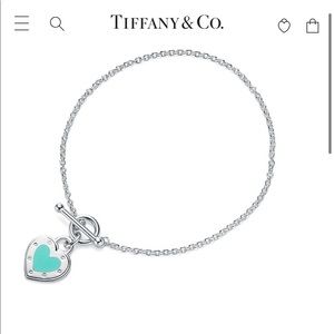 Tiffany & Co. Love Heart Tag Toggle Bracelet